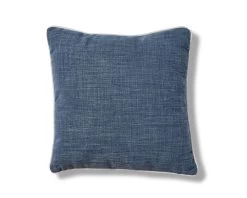 Mocka Piped Cushion - Navy/White