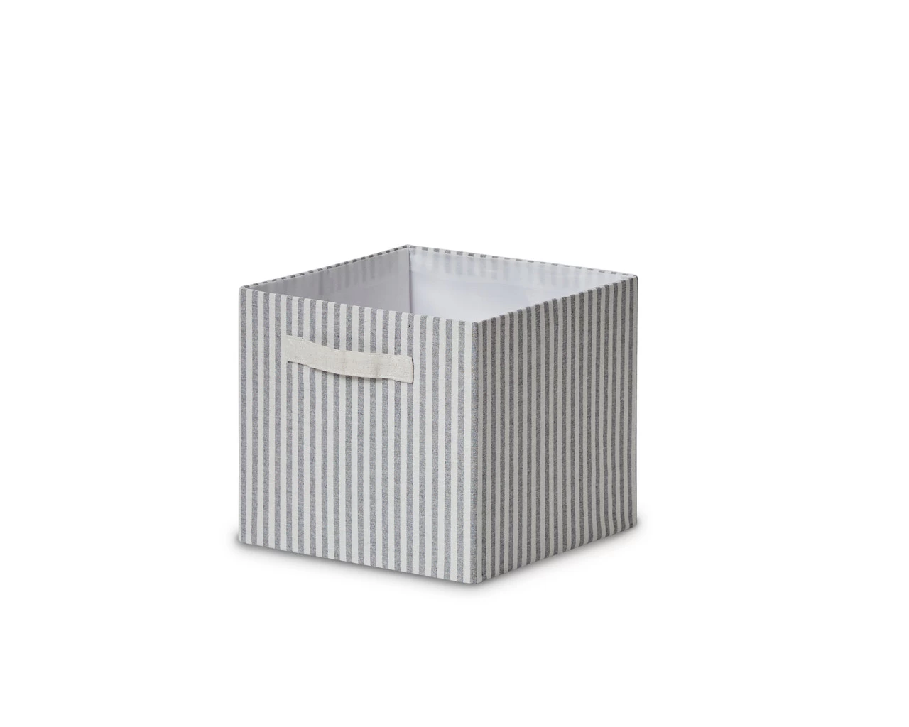Hamptons Stripe Cube Basket - Image 2