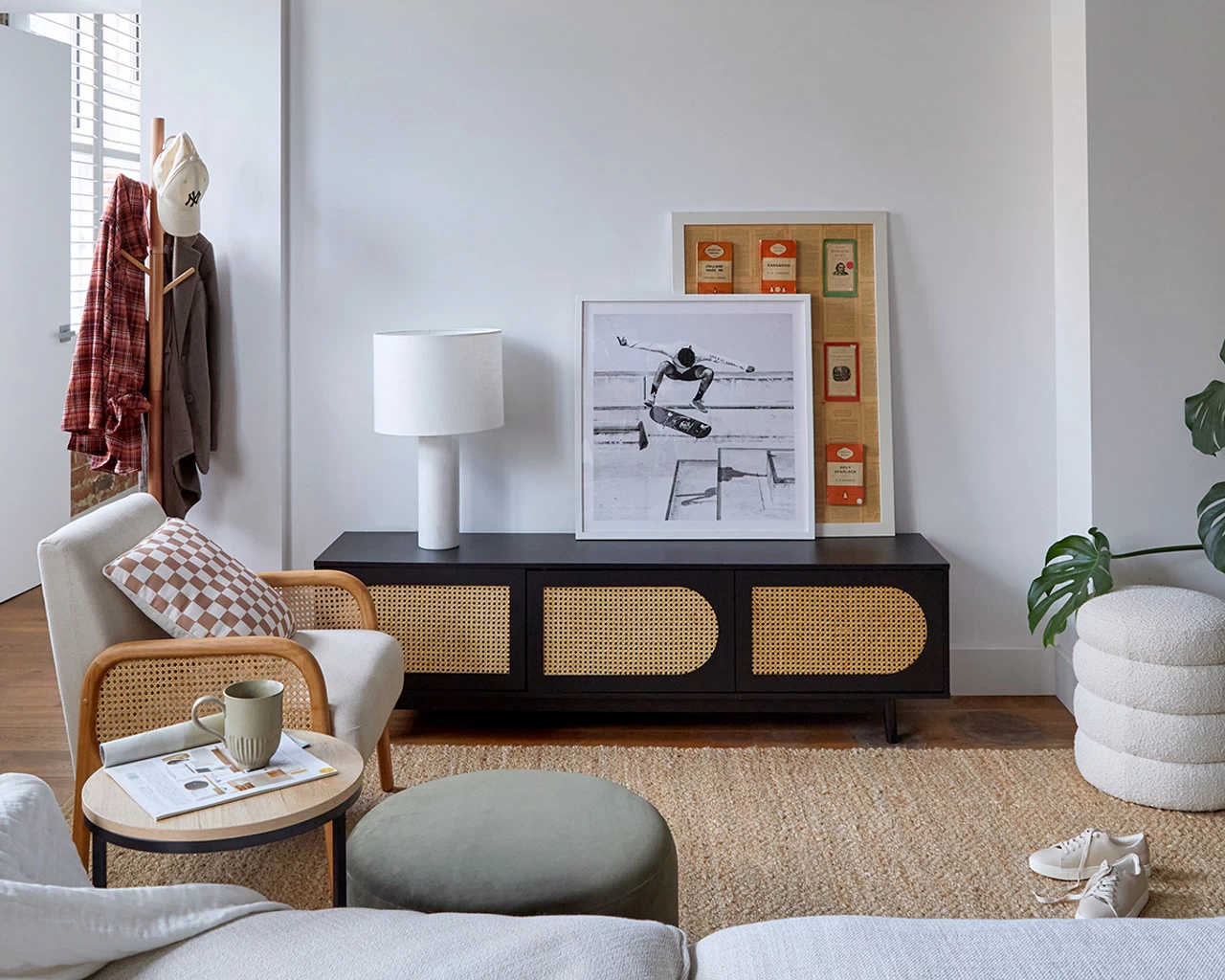 Mocka Freestanding Coat And Hat Stand - Image 4