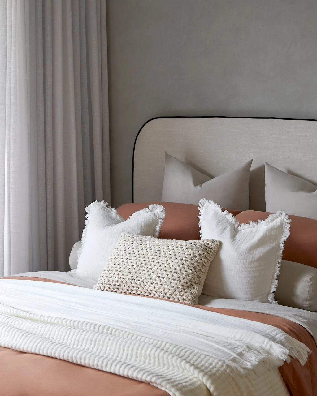 Isla Lumbar Cushion - Natural - CLEARANCE - Image 4