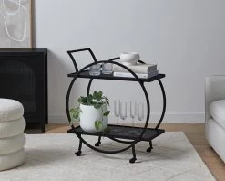 Alice Bar Cart - Black