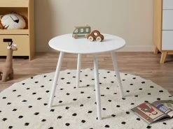 Annie Kids Round Table - White - CLEARANCE