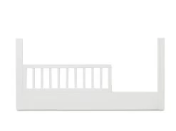 Aspiring Cot Toddler Bed Half Frame - White