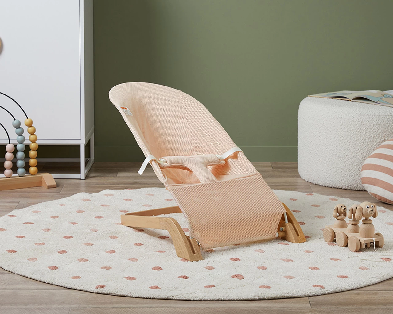 Balley Mesh Bouncer - Pink- CLEARANCE