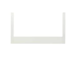 Boston Cot Toddler Bed Conversion - White