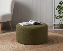 Boucle Ottoman - Large - Khaki