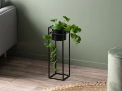 Brent Metal Plant Stand Black - Tall
