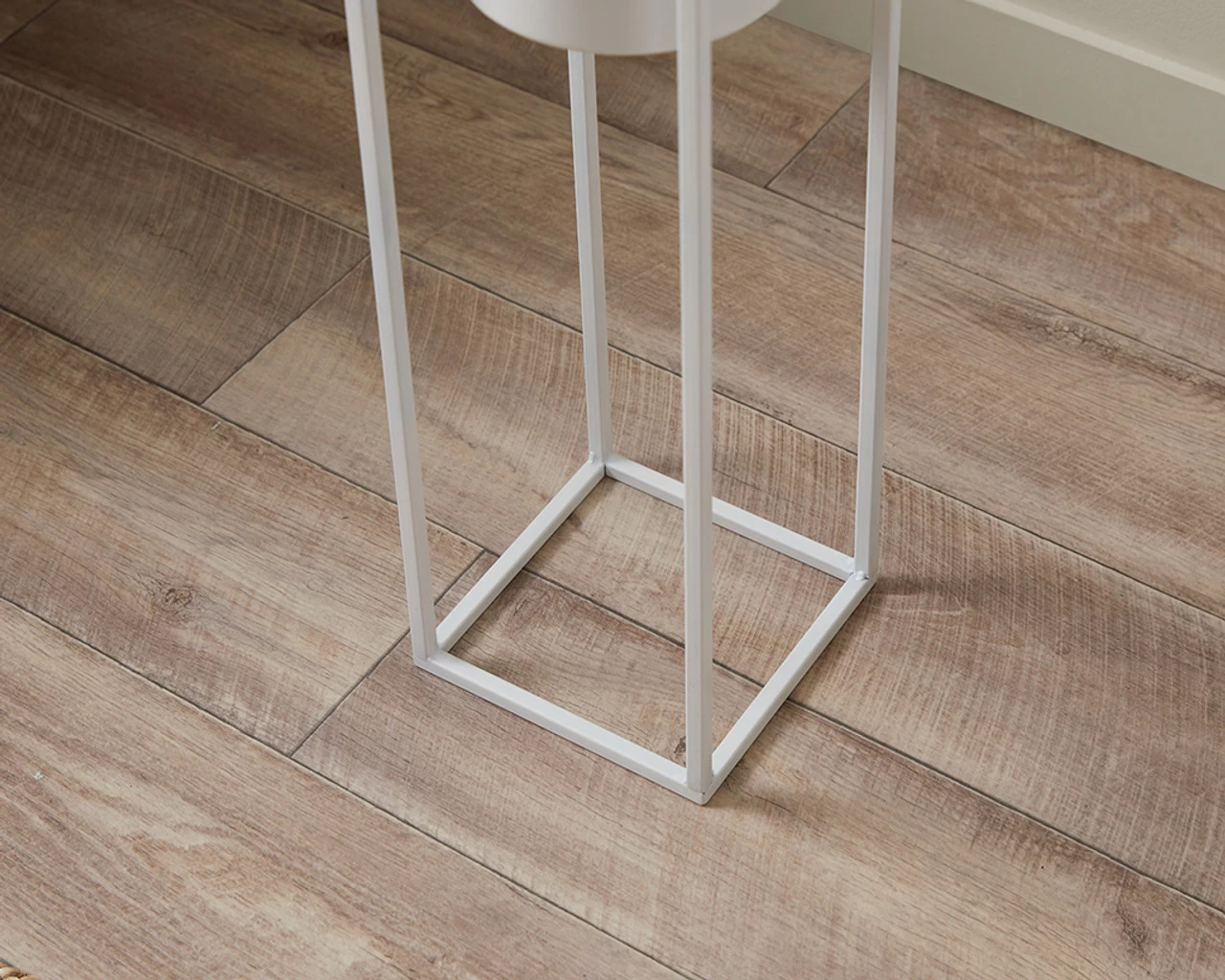 Brent Metal Plant Stand White - Tall - Image 5