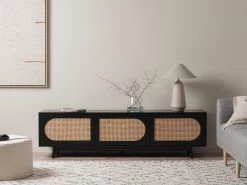 Claremont Entertainment Unit - Black