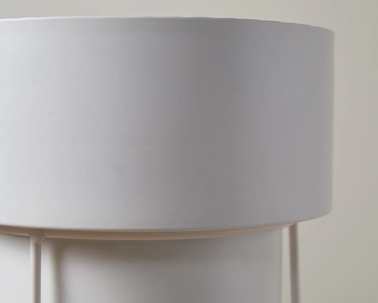 Constance Metal Plant Stand - White - Tall - Image 5