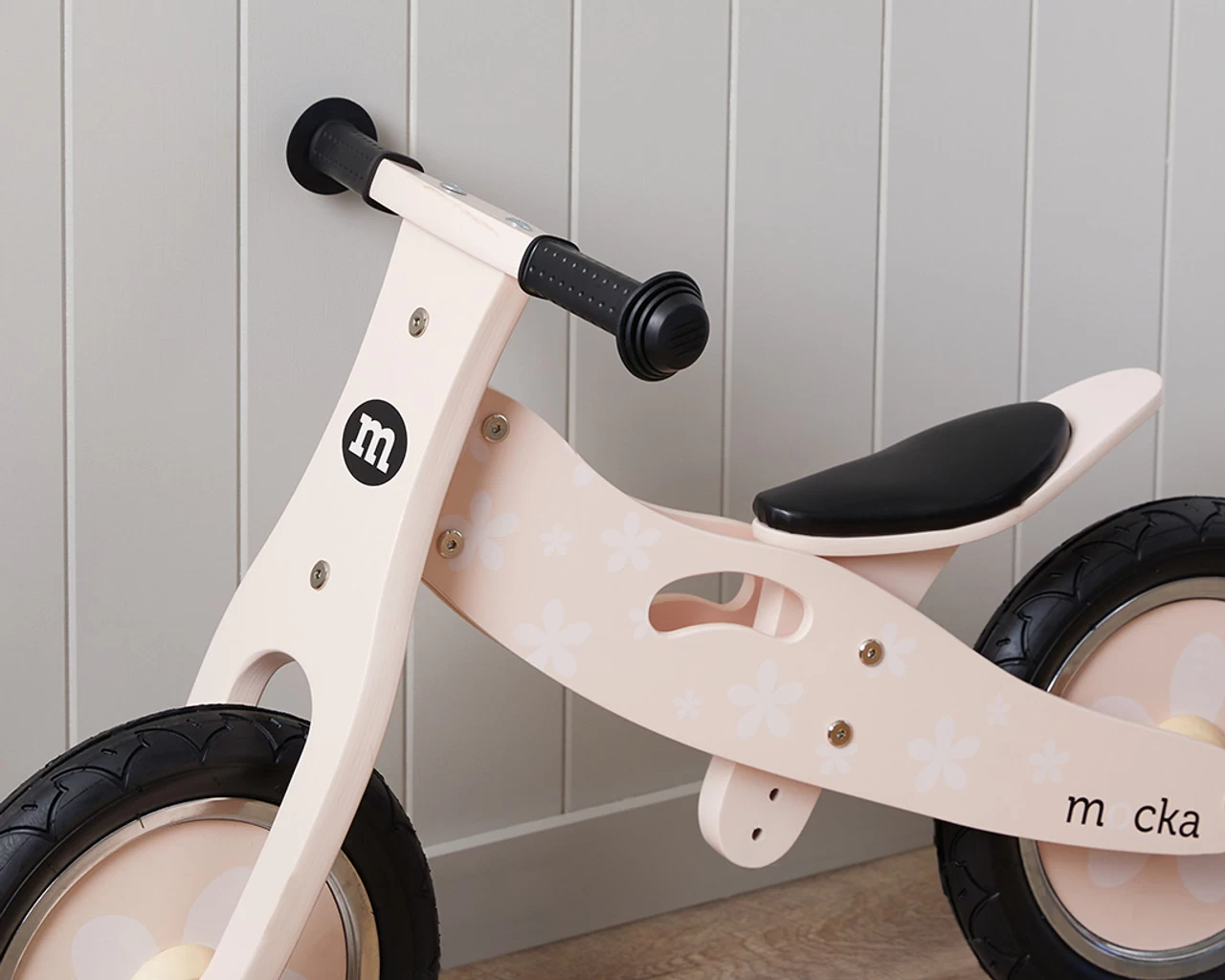 Daisy Balance Bike - Blush Pink - Image 3