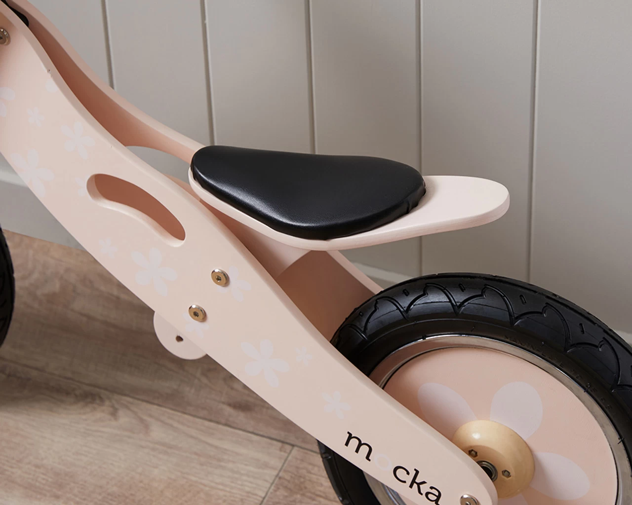 Daisy Balance Bike - Blush Pink - Image 6