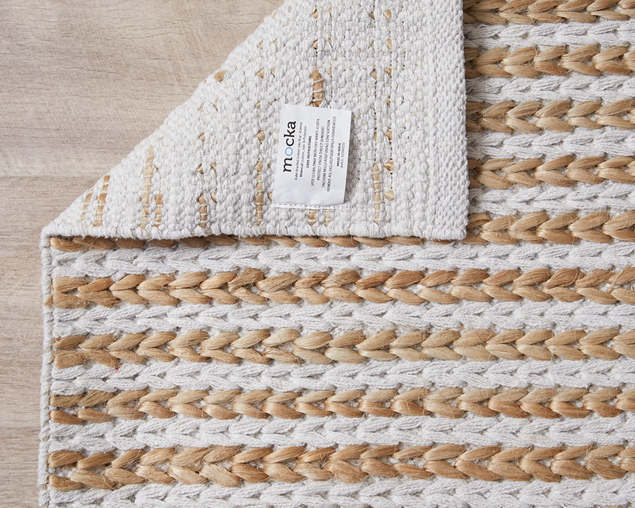 Duke Braided Cotton Jute Rug - Runner - Image 4