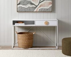 Eclipse Console Table- White