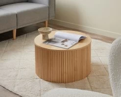 Eve Drum Coffee Table - Birch
