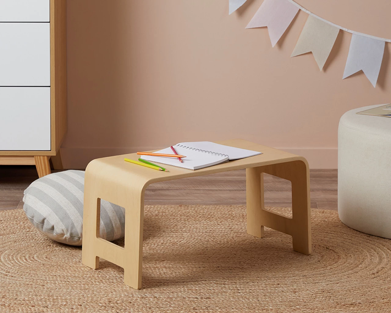 Henry Kids Floor Desk - Natural - CLEARANCE - Image 3