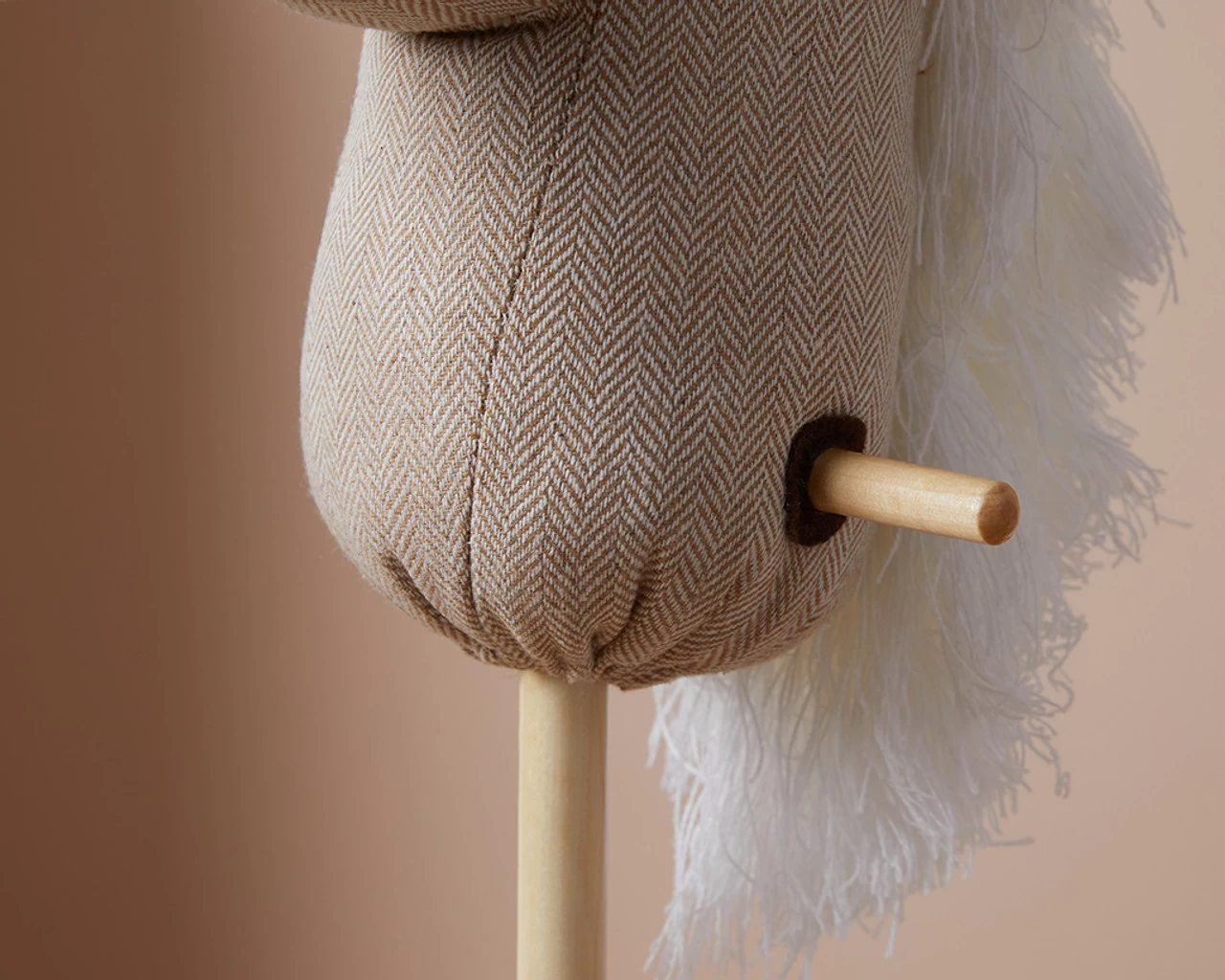 Kids Hobby Horse - Beige - Image 6
