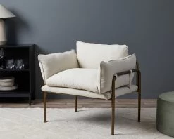 Hubert Occasional Chair - Bronze