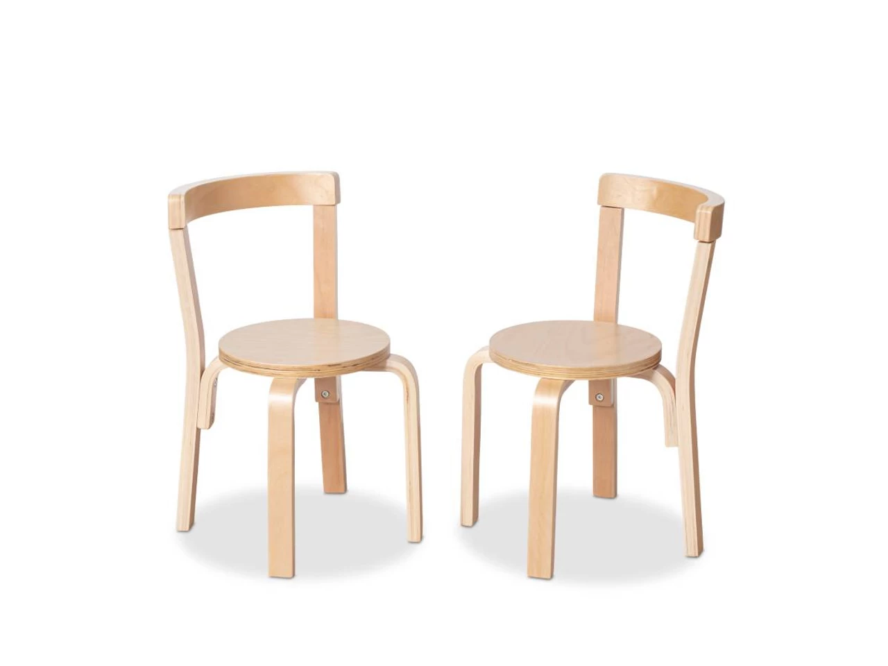 Hudson Kids Chair - Set Of 2 - Natural - Image 2
