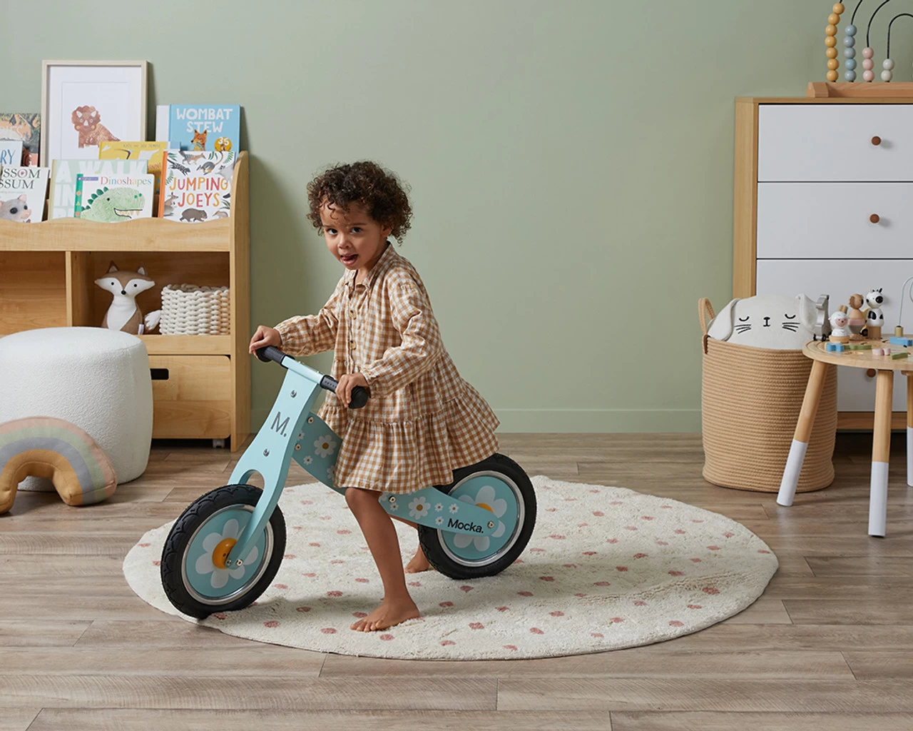 Daisy Balance Bike - Blue - Image 3
