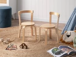 Hudson Kids Chair - Set Of 2 - Natural