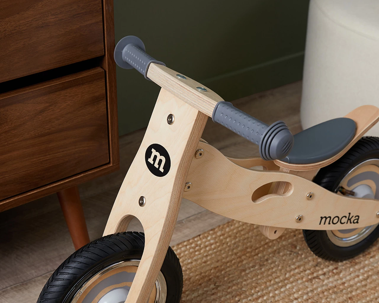 Mini Urban Balance Bike - Grey - Image 3