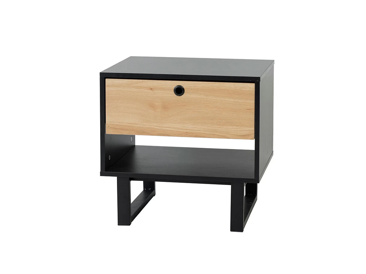 Parker Bedside Table - Black - Image 2