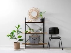 Porto Small Bookcase - Black