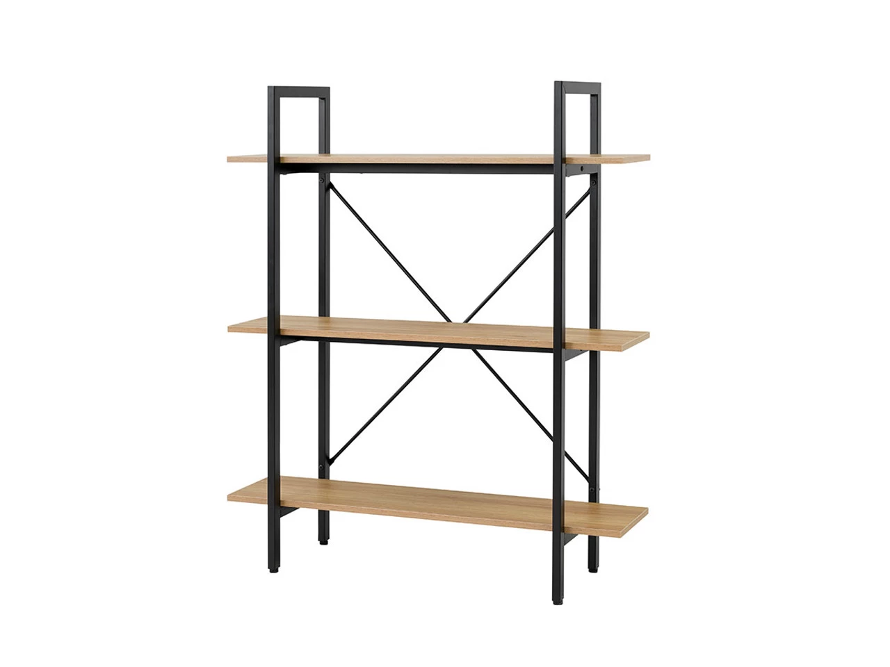 Porto Small Bookcase - Black - Image 2