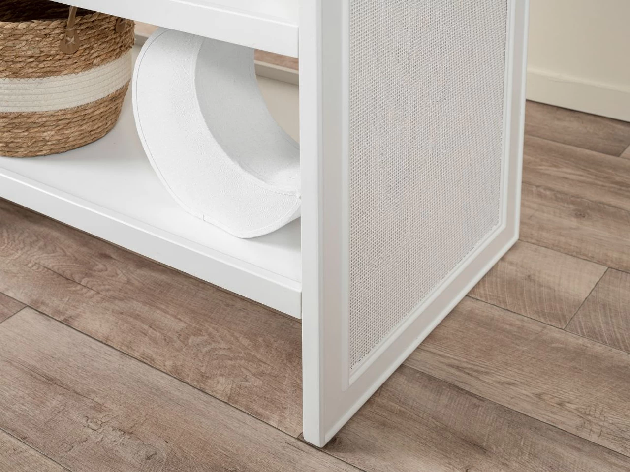 Alexandria Rattan Change Table - White - CLEARANCE - Image 6