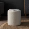 Boucle Ottoman - Small - Cream