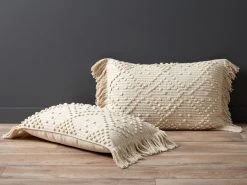 Coro Tassel Lumbar Cushion