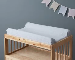Mocka Cotton Change Mat Cover - Blue