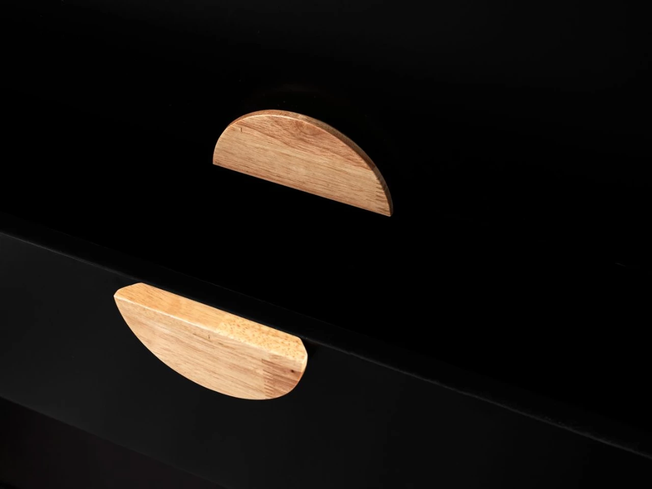 Eclipse Four Drawer - Black - Image 6