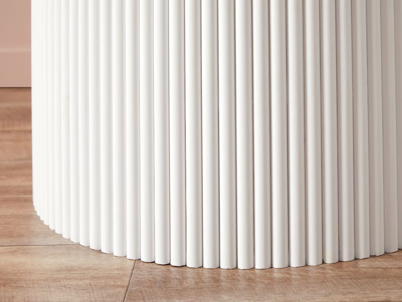 Eve Drum Coffee Table - White - Image 6