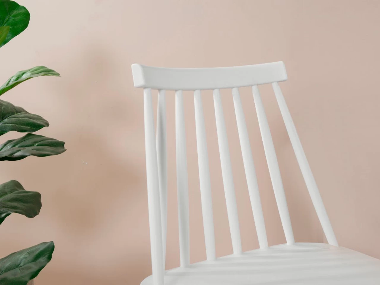 Flynn Dining Chair - White - Image 4