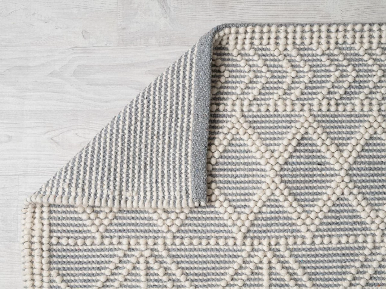 Greta Floor Rug - Natural/Grey - Medium - CLEARANCE - Image 3