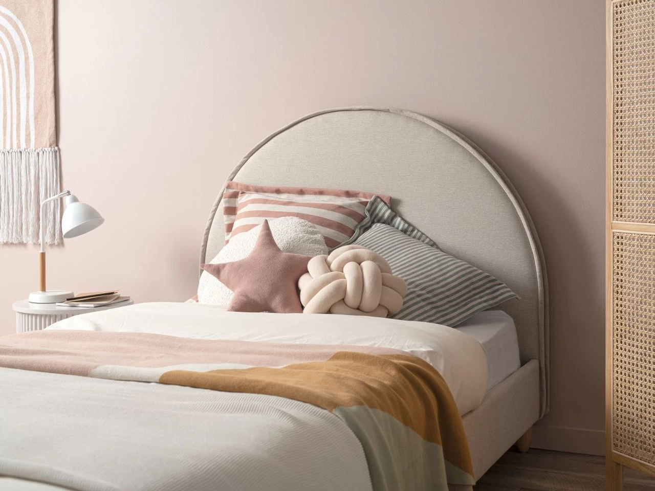 Imogen King Single Bed - Natural - Image 4