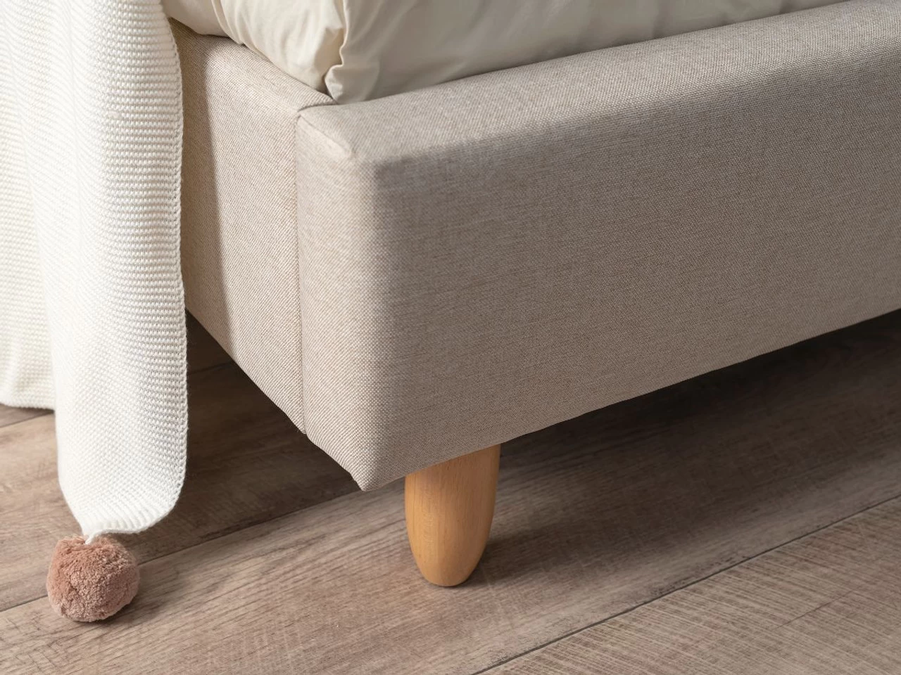 Imogen King Single Bed - Natural - Image 6