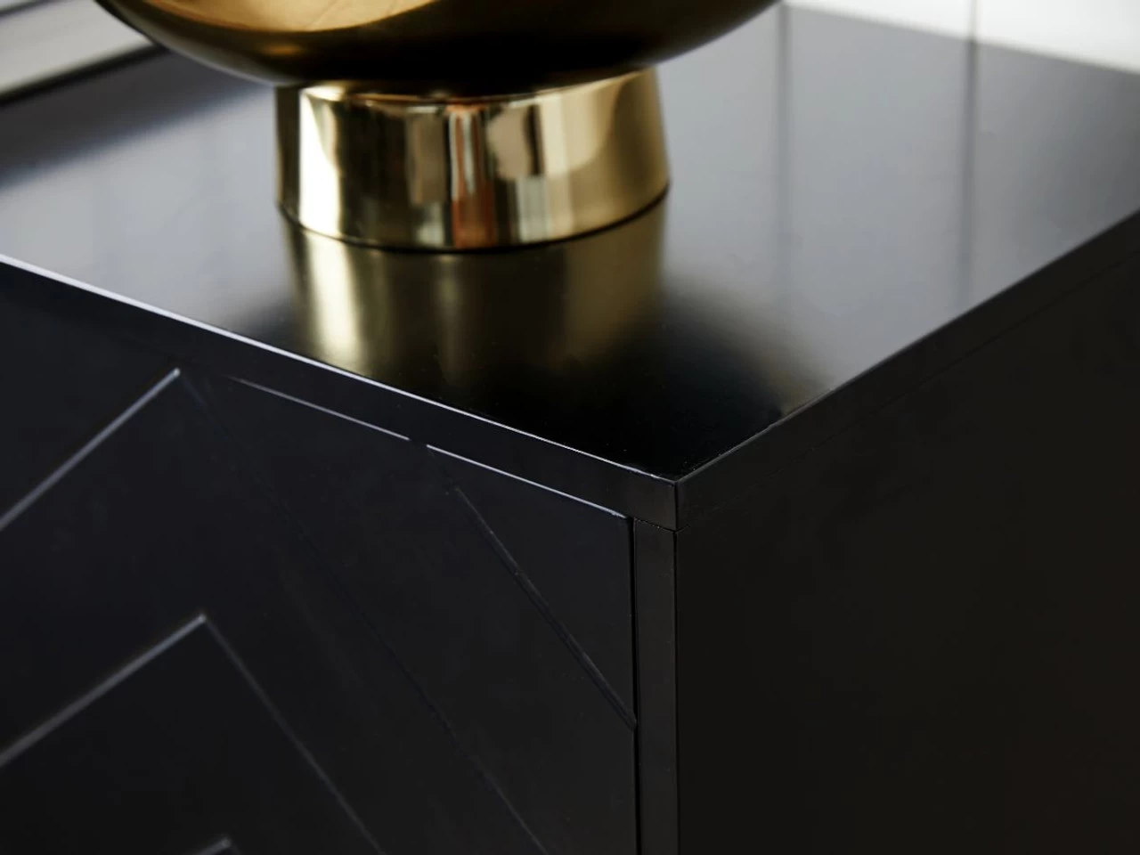 Inca Two Door Cabinet - Black - Image 4