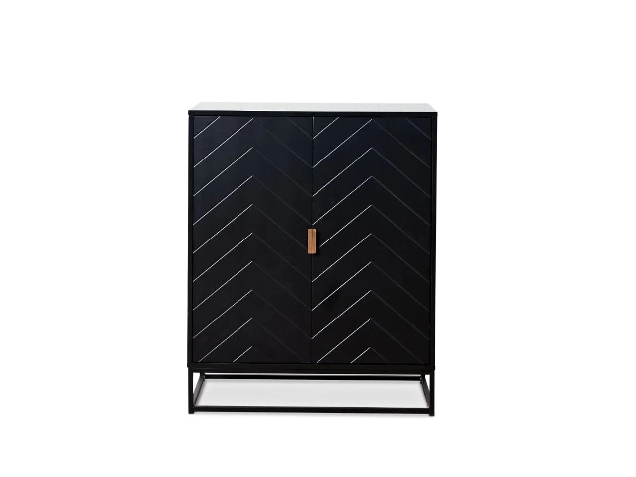 Inca Two Door Cabinet - Black - Image 2