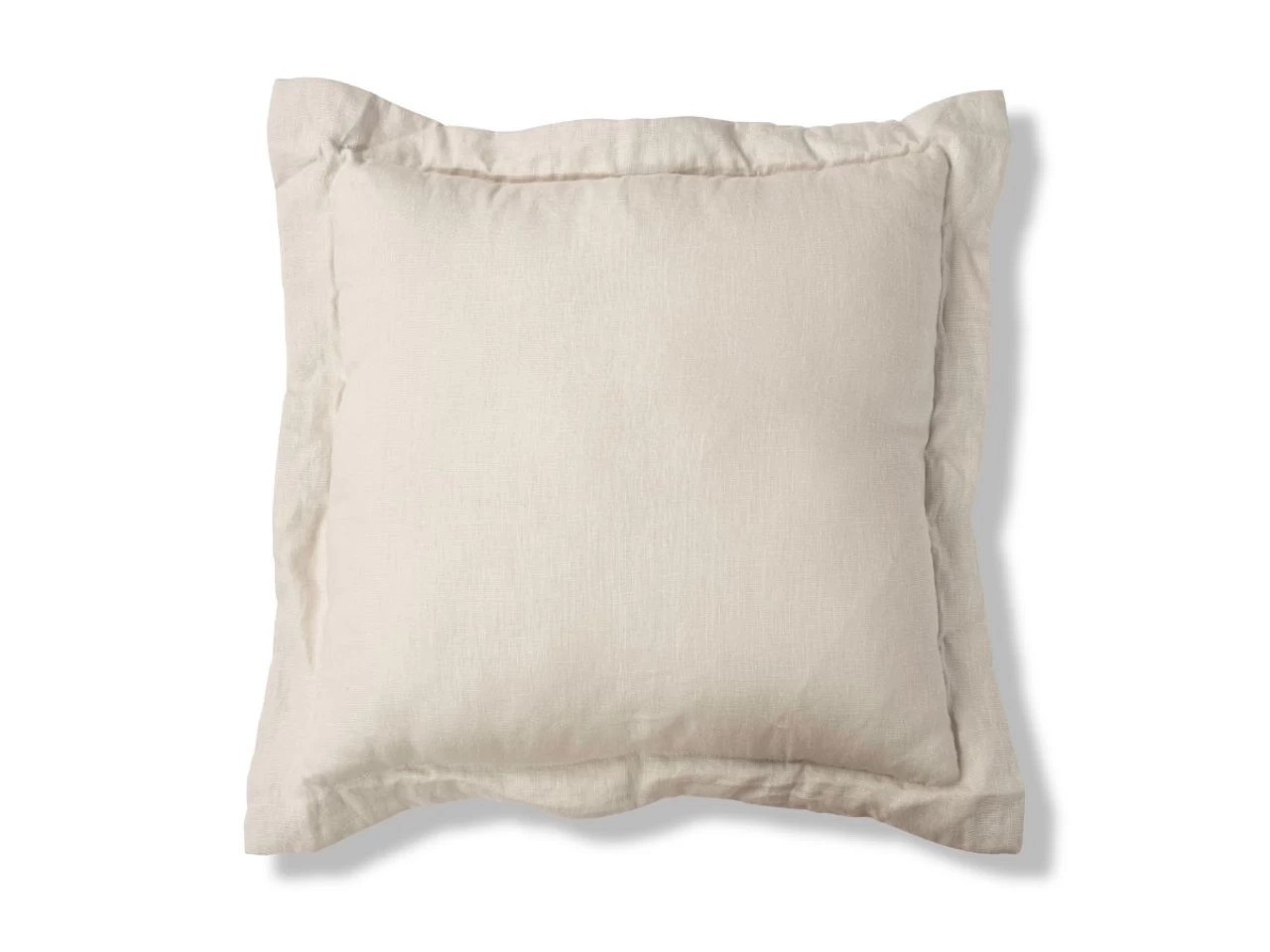Mocka Linen Cushion - Oatmeal - Image 2
