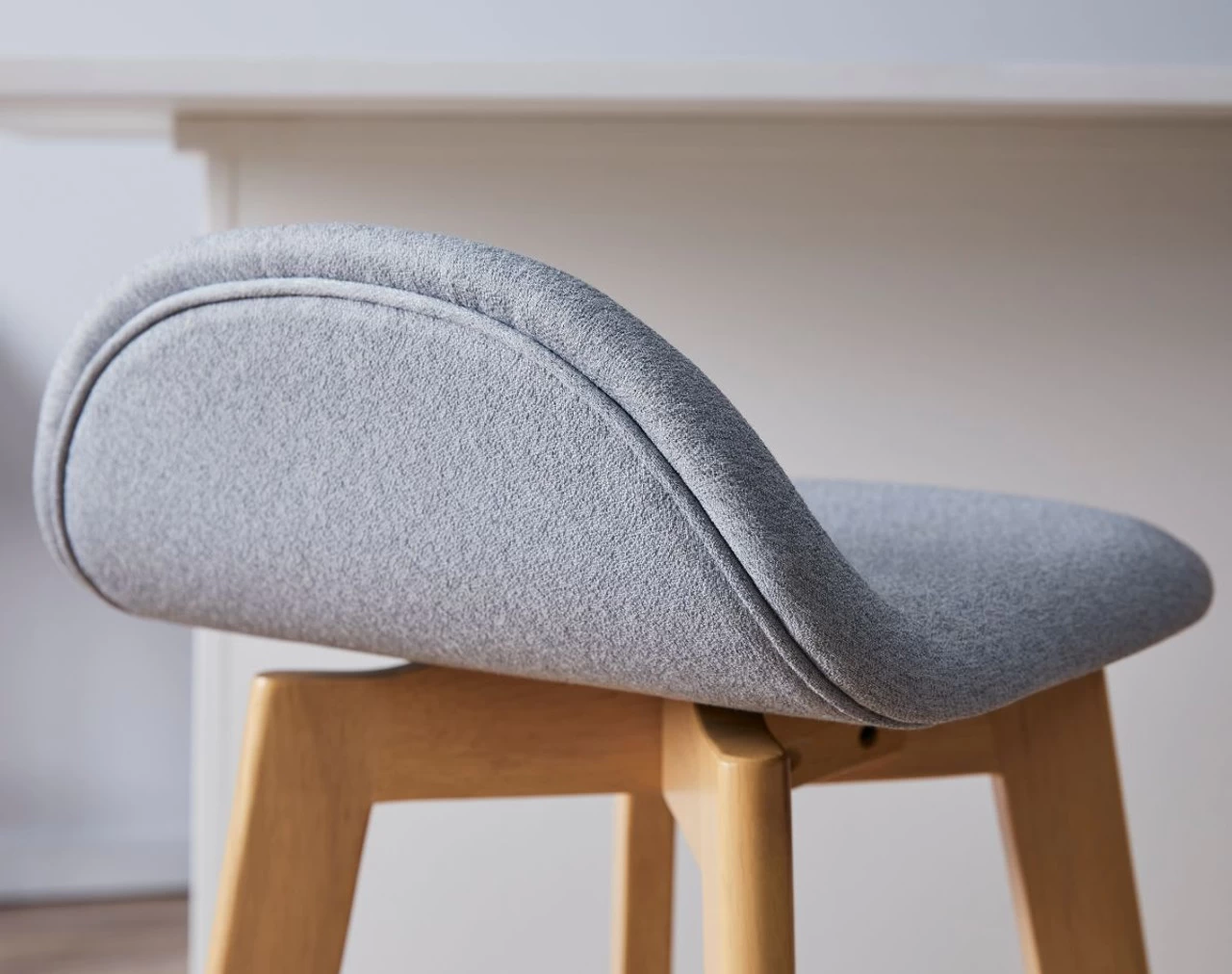 Livi Bar Seat - Light Grey - Image 5