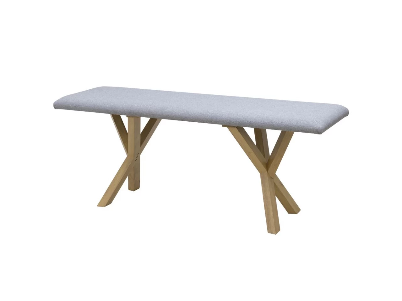 Livi Bench Seat - Light Grey - Image 2