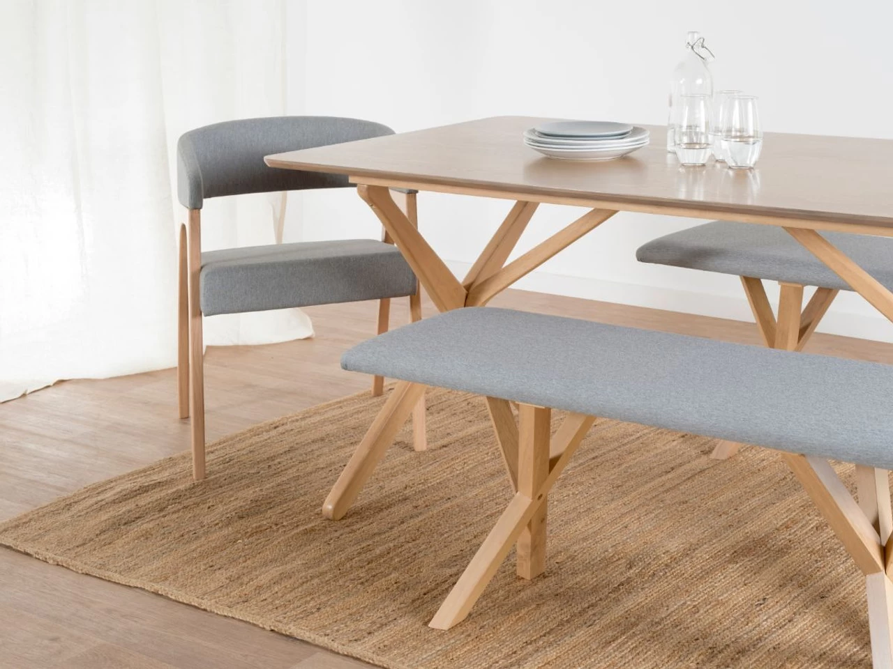 Livi Occasional Chair - Light Grey - Image 4