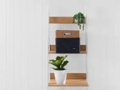 Loryn Cube Basket - Black