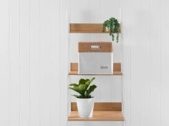 Loryn Cube Basket - White