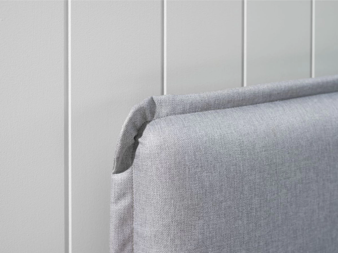 Peyton Queen Bed - Light Grey - Image 4