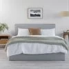 Peyton Queen Bed - Light Grey