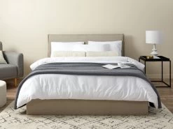 Peyton Queen Bed - Oatmeal